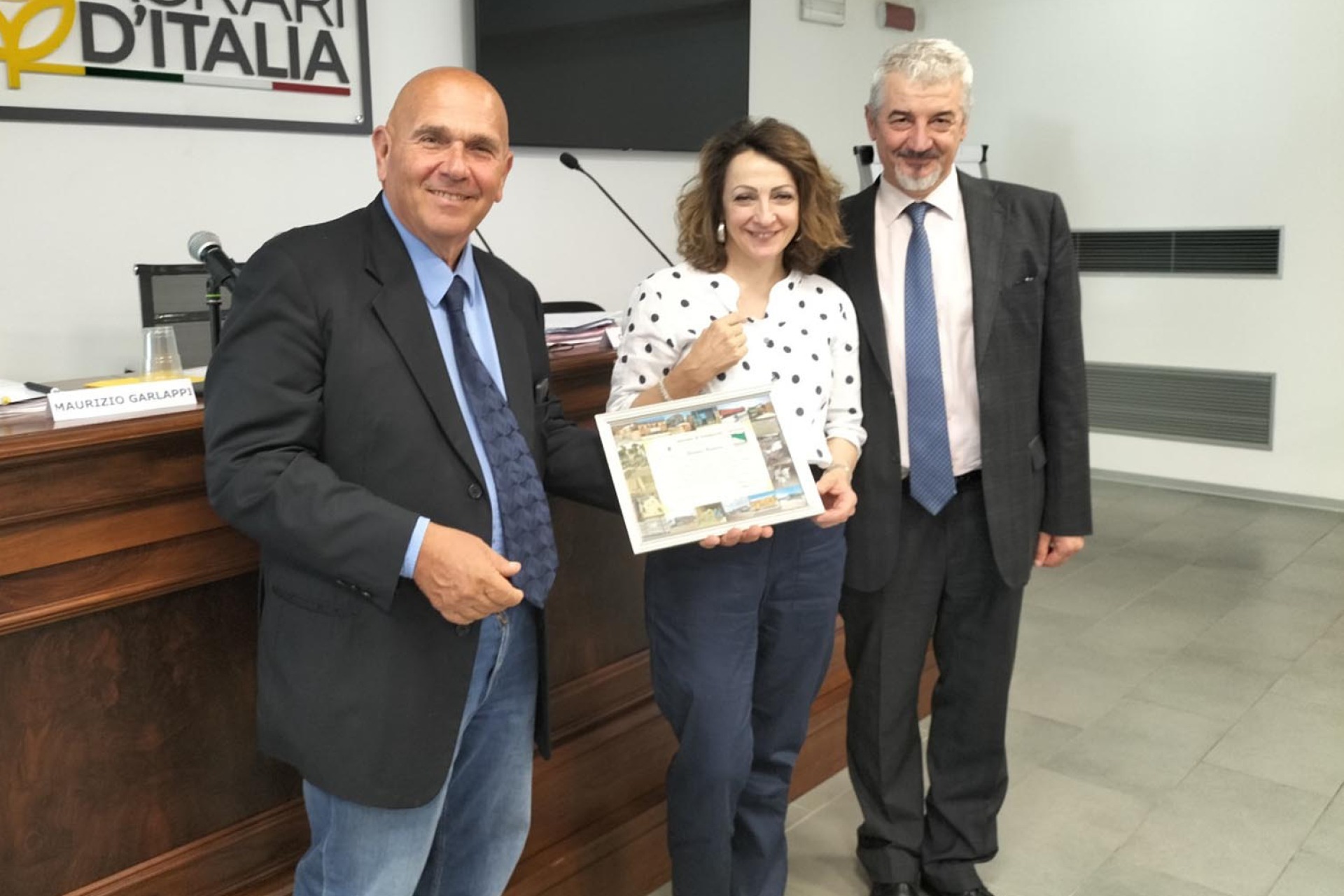 Maurizio Garlappi, Eleonora Bortolani e Claudio Bovo